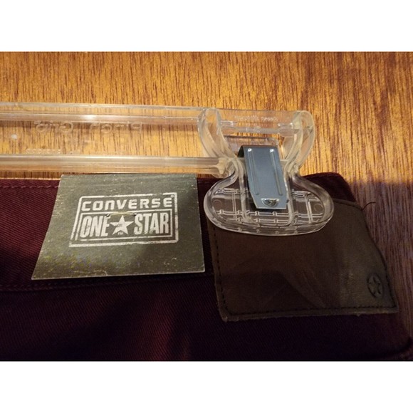 NWT Converse One Star Women Size 4 Berry Flare Leg 5 Pocket Jeans LOW RISE NOS - Picture 5 of 7